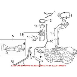 VW Fuel Tank Cap 5C0201550B - Genuine VW/Audi